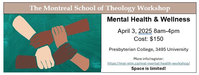 MST Mental Health Workshop: April 3